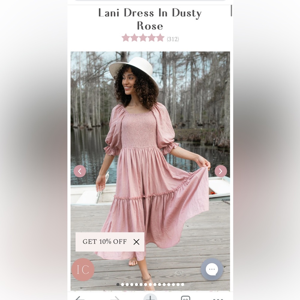 NWT-Medium
Lanie Dress-Dusty Mauve
Dog friendly home/smoke free